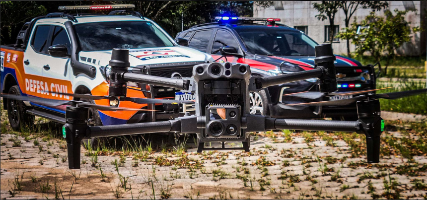 Equipamento com câmera térmica, voo noturno e resistência à chuva amplia capacidade de monitoramento, resgate e prevenção no município