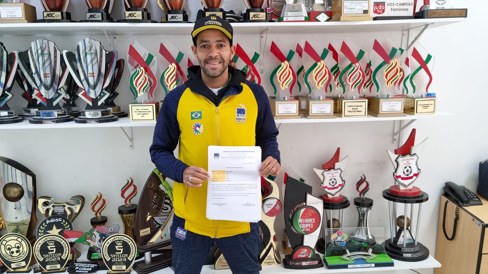 Paratleta de São José é convocado para o Pan-Americano de Atletismo