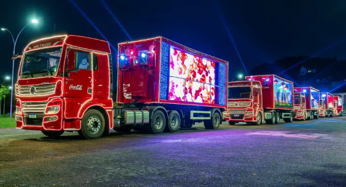 Magia e Luz no Coração de São José: Caravana de Natal da Coca-Cola Confirma Data e Itinerário